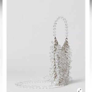 Kimchi Clear Beaded Mini Bag